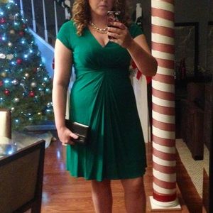 Issa London for Banana Republic | Women’s Green Holiday Dress Size 14 EUC